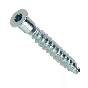 Винт-конфирмат, евровинт, с шестигранником 7х50 (2500шт)