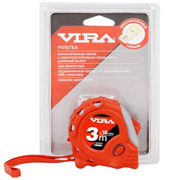 Рулетка VIRA  3мx16мм