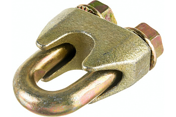 Зажим винтовой усиленный цинк DIN 1142, м30 (15шт)