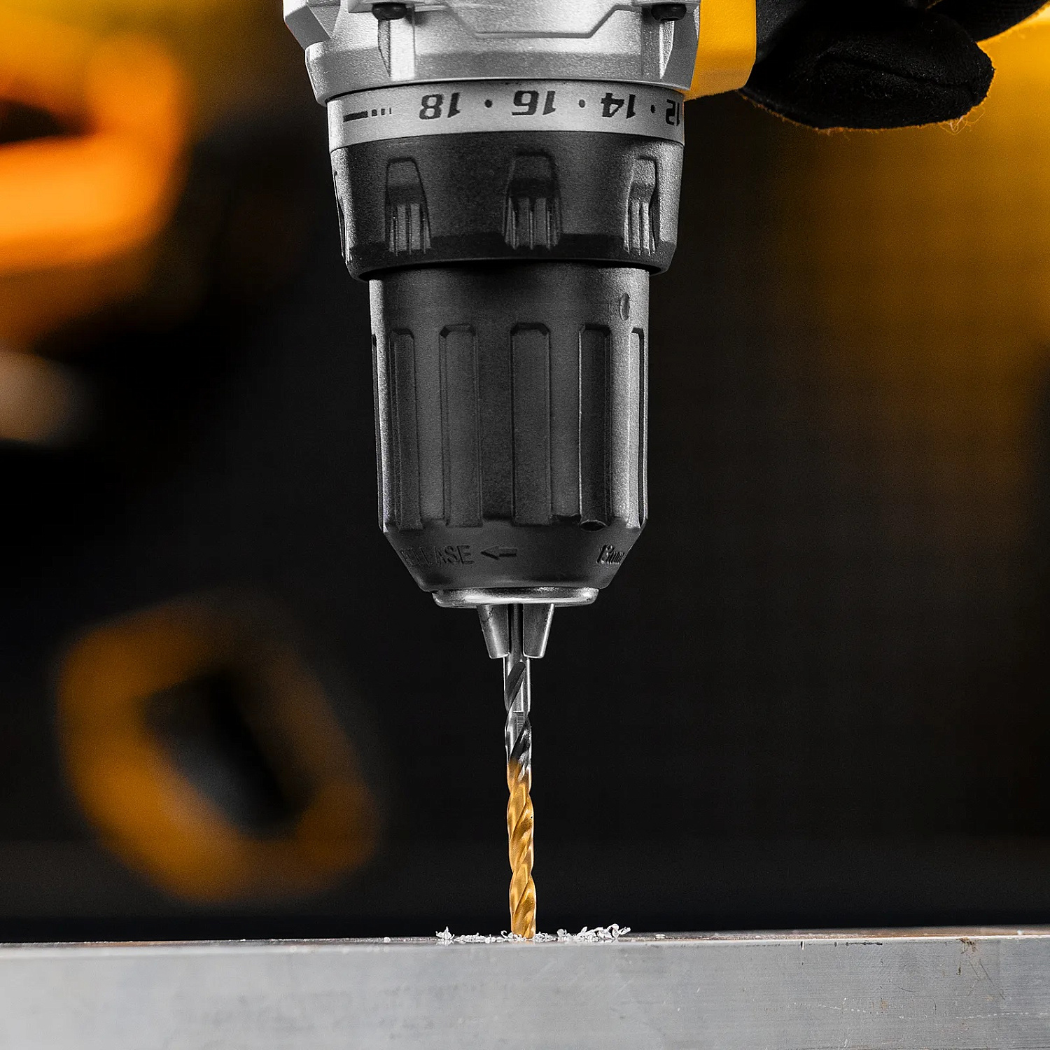 Сверло спиральное по металлу 4,2 x 75мм, Р6М5, Golden Tip, многогранная заточка// Denzel