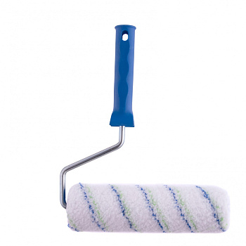 Валик "Водные краски", 250 мм, ворс 12 мм, D - 48 мм, D ручки - 8 мм, полиэстер// Сибртех Валик "Водные краски", 250 мм, ворс 12 мм, D - 48 мм, D ручки - 8 мм, полиэстер// Сибртех