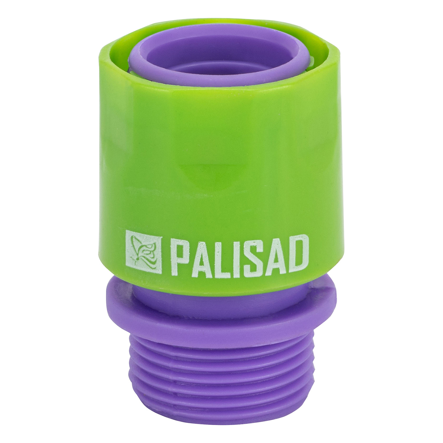 Соединитель пластмассовый, быстросъемный, внешняя резьба 3/4 Palisad