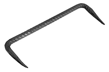 Скоба круглая строительная d10 70х350 (Упаковка 75 шт)