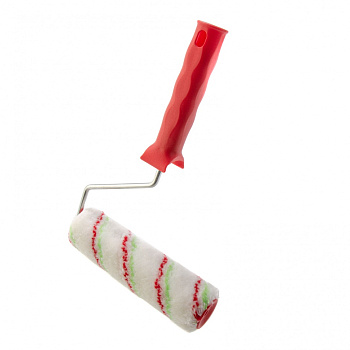 Валик "Эмали" , 180 мм, ворс 12 мм, D - 36 мм, D ручки - 6 мм, полиамид,полиакрил// Сибртех