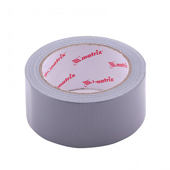 Лента армированная, влагостойкая, 48мм х 25м, серебристая// Matrix