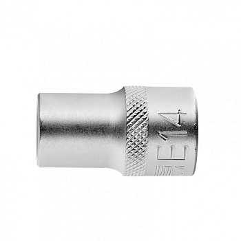Головка торцевая 1/2, Е14, CrV Stels Головка торцевая 1/2, Е14, CrV Stels