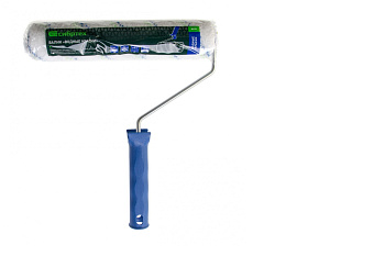 Валик "Водные краски", 250 мм, ворс 12мм, D - 36 мм, D ручки - 6 мм, полиэстер// Сибртех