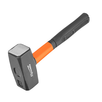 Кувалда, 2000 г, фибергласовая обрезиненная рукоятка Sparta Кувалда, 2000 г, фибергласовая обрезиненная рукоятка Sparta