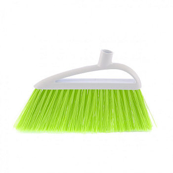 Щетка пластмассовая для подметания пола "Lux ", 230 мм, без черенка, салатовая щетина Elfe