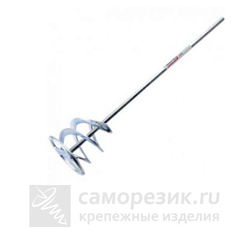 Мешалка БИБЕР Турбо для смесей 140х600мм оцинкованная, поштучно