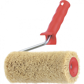 Валик для фасадных работ синтетический, 180мм, ворс 18мм, D 36мм, D ручки 6мм, полиакрил// Matrix Валик для фасадных работ синтетический, 180мм, ворс 18мм, D 36мм, D ручки 6мм, полиакрил// Matrix