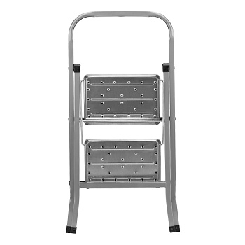 Стремянка 2 ступени, с полимерными ковриками, Россия Сибртех