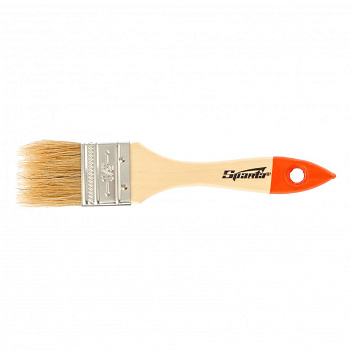 Кисть плоская Slimline 1,5" (38 мм), натуральная щетина, деревянная ручка// Sparta