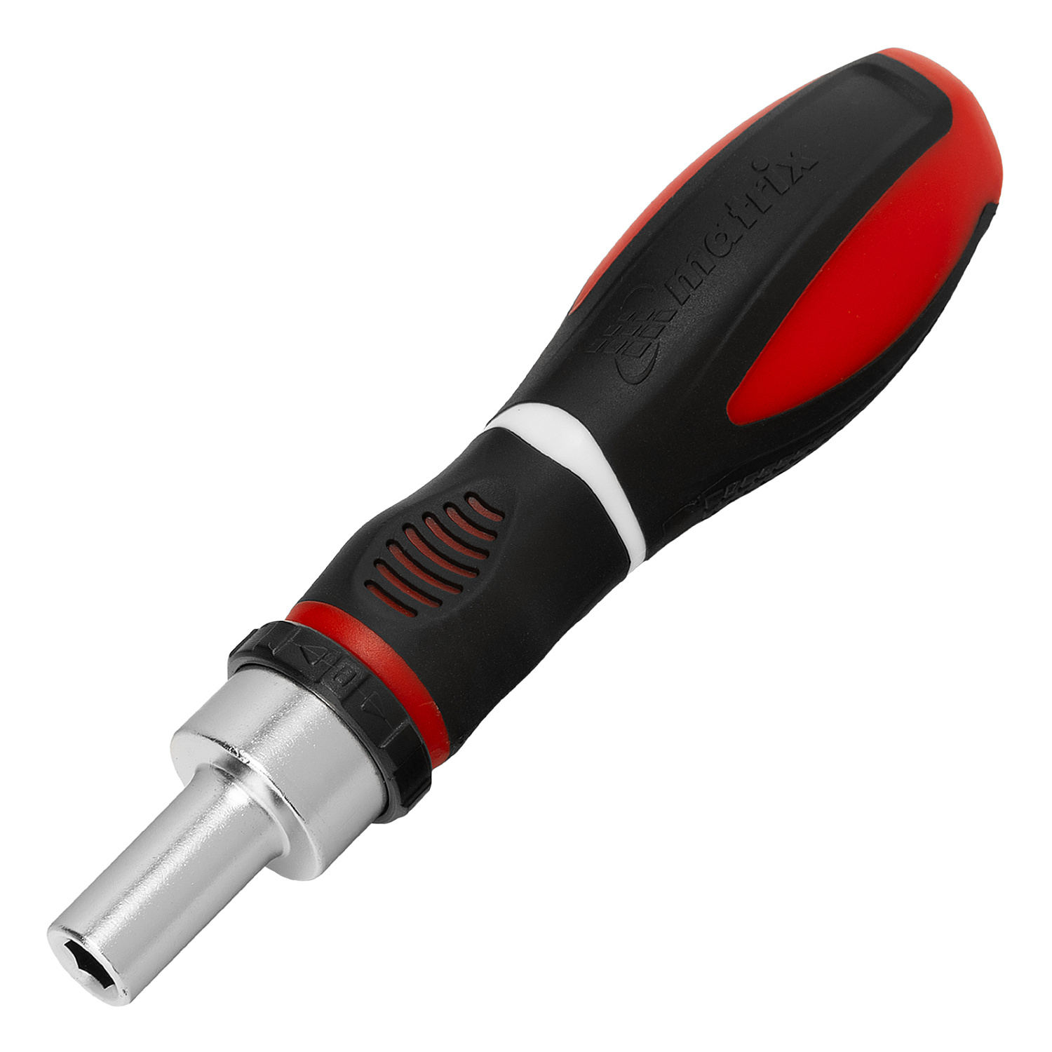 Отвертка реверсивная, набор бит, 11 шт, CrV Matrix