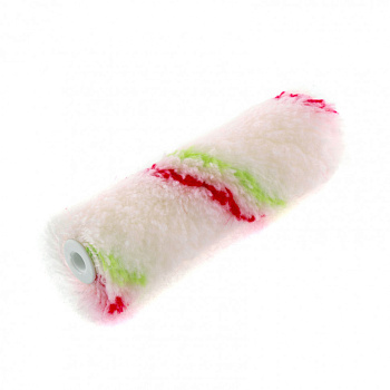 Мини-валик сменный "Эмали",110мм,ворс 12мм, D 16мм, D ручки 6мм,полиамид,полиакрил// Сибртех