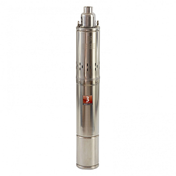 Скважинный насос DWS-4-150, винтовой, диаметр 4", 1300 Вт, 2000 л/ч, напор 150 м Denzel