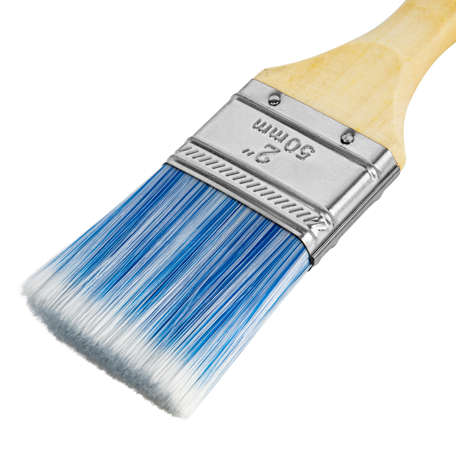 Кисть плоская "Евро" 2", искусственная щетина, деревянная ручка MTX