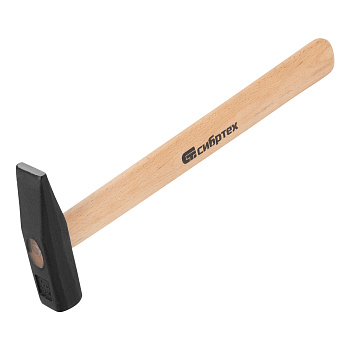 Молоток слесарный, 400 г, квадратный боек, деревянная рукоятка Сибртех Молоток слесарный, 400 г, квадратный боек, деревянная рукоятка Сибртех