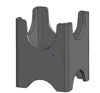 Опора "Стульчик" з/с 35-40-45-50 мм, t стенки 3,3 мм (мешок 500 шт)