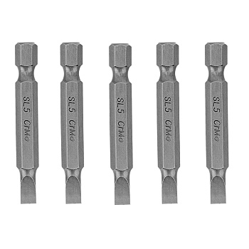 Бита SL5 x 50, сталь CrMo, 5 шт. Сибртех