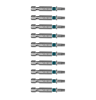 Бита Torx 20х50мм, сталь S2, шестигр., 10 шт.// Gross