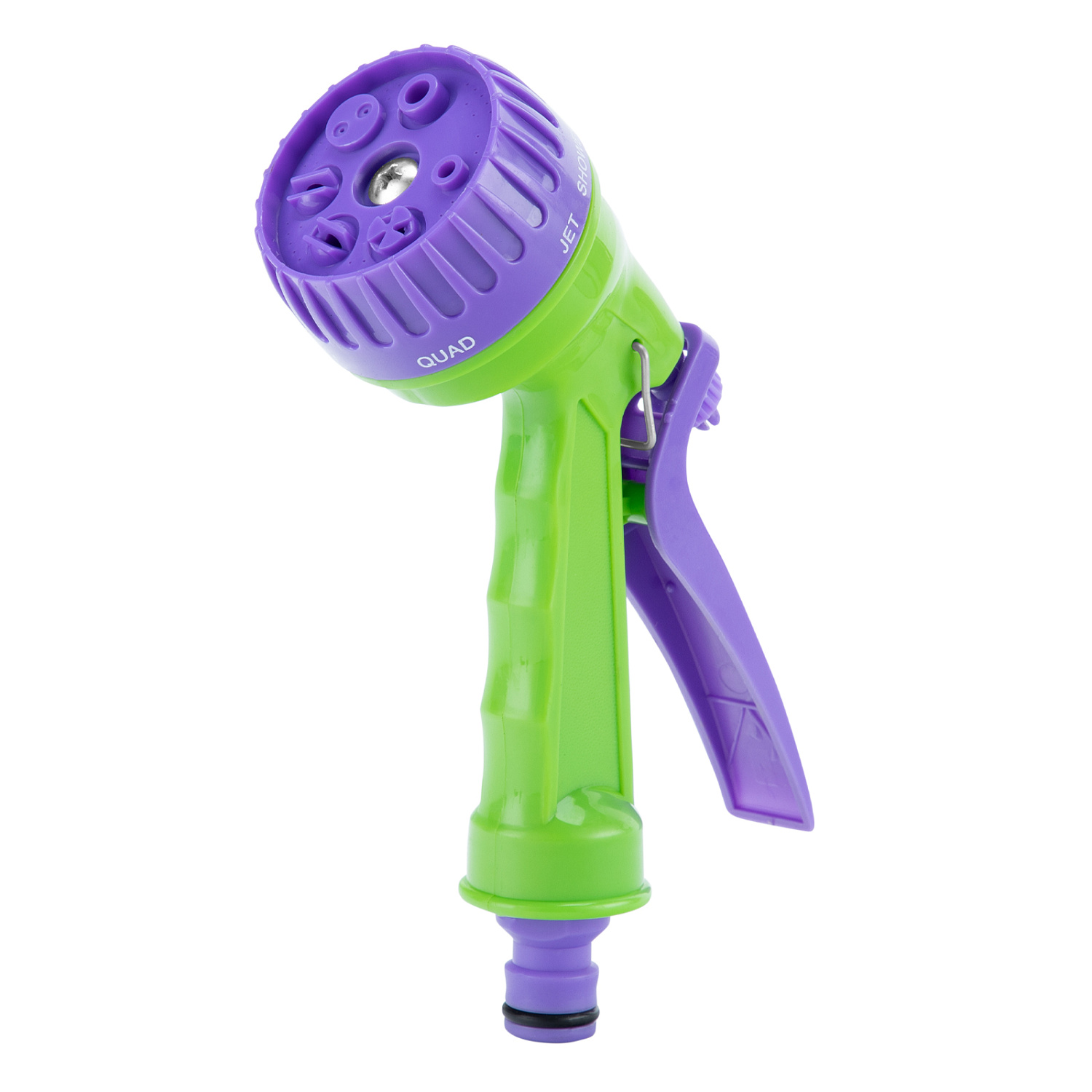 Шланг спиральный, 7.5 м х 10 мм, пластмассовая фурнитура, адаптер 1/2-3/4, разбрызгиватель Palisad