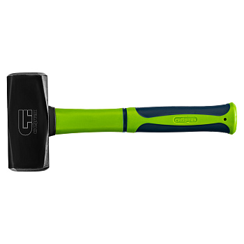 Кувалда, 2000 г, фибергласовая обрезиненная рукоятка Сибртех Кувалда, 2000 г, фибергласовая обрезиненная рукоятка Сибртех