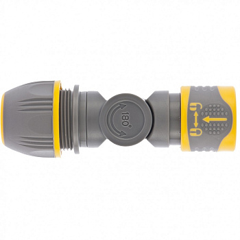 Соединитель быстросъемный, универсальный 1/2-3/4, с шарниром Palisad Luxe