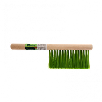Щетка-сметка 3-рядная, 280 мм, деревянная ручка// Сибртех