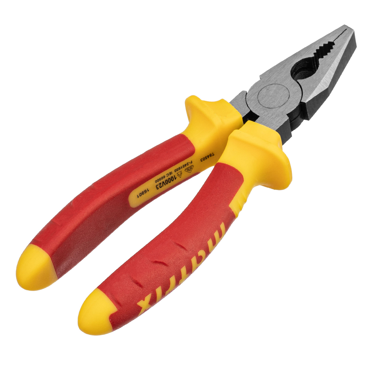 Плоскогубцы комбинированные, Insulated, 160 мм, двухкомпонентные рукоятки Matrix Professional Плоскогубцы комбинированные, Insulated, 160 мм, двухкомпонентные рукоятки Matrix Professional