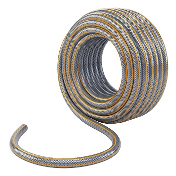 Шланг поливочный 4-х слойный, армированный "Professional", 1/2" 15 м, Luxe Palisad