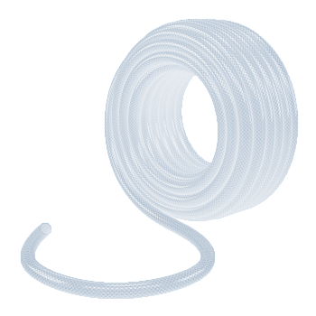 Шланг поливочный прозрачный армированный 3-х слойный, 3/4", 50 м Palisad