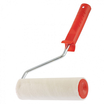 Валик "ВЕЛЮР" PRO, 180 мм, ворс 4 мм, D 48мм, D ручки - 8мм, шерсть 50%, полиакрил 50%// MTX