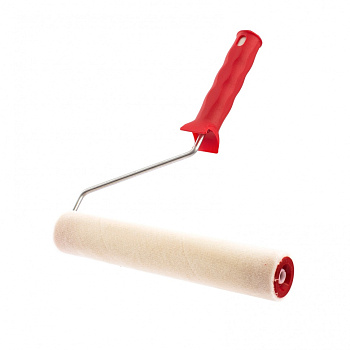 Валик "ВЕЛЮР", 250 мм, ворс 4 мм, D 36 мм, D ручки 6 мм, шерсть// Matrix Валик "ВЕЛЮР", 250 мм, ворс 4 мм, D 36 мм, D ручки 6 мм, шерсть// Matrix