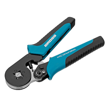 Клещи (пресс-клещи) для обжима наконечников электропроводов с сечением 0.25-8 мм2 Gross Клещи (пресс-клещи) для обжима наконечников электропроводов с сечением 0.25-8 мм2 Gross