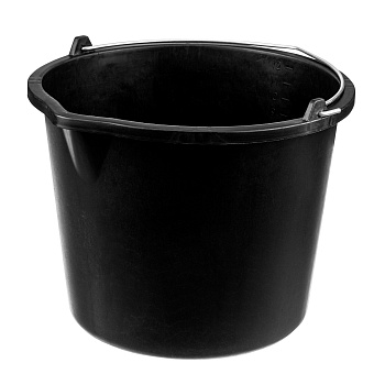 Ведро строительное пластмассовое 12 л, Россия// Сибртех