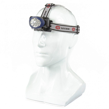 Фонарь наголовный, светодиодный, 3 режим, 10 Led, 3 х ААА Stern Фонарь наголовный, светодиодный, 3 режим, 10 Led, 3 х ААА Stern