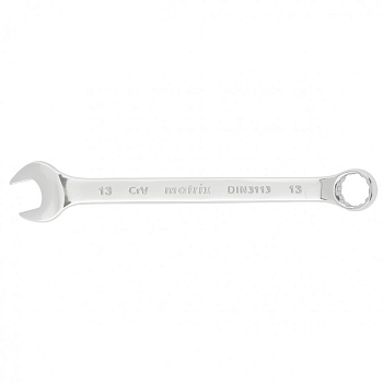Ключ комбинированный, 13 мм, CrV, полированный хром Matrix