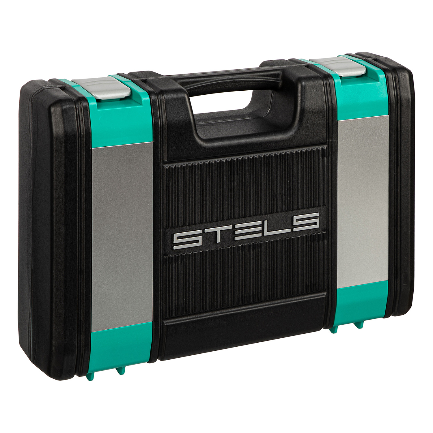 Набор инструментов 1/2", 1/4", CrV, 12 гранные головки, пластиковый кейс, 82 предмета Stels Набор инструментов 1/2", 1/4", CrV, 12 гранные головки, пластиковый кейс, 82 предмета Stels