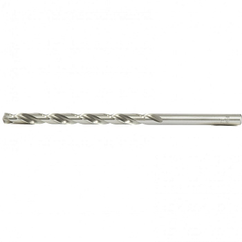 Сверло спиральное по металлу, 8 х 165 мм, Р6М5, удлиненное Барс