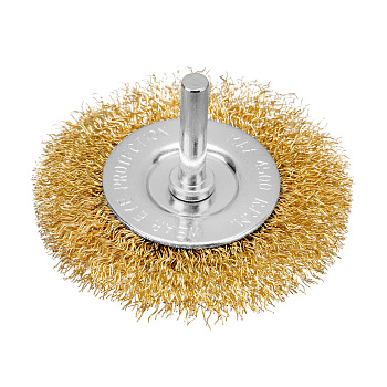 Набор щеток для дрели, 5 шт, 2 плоские, 50-75 мм, 3 "чашки", 25-50-75 мм, со шпильками Matrix