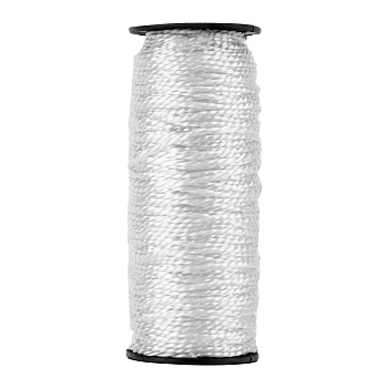 Шнур кручёный капроновый, 2 мм, L 50 м, на катушке, Россия Сибртех