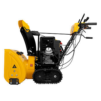 Бензиновая снегоуборочная машина SBL 711DT PRO, 420cc, гусеницы, эл.старт, блок. дифф.// Denzel