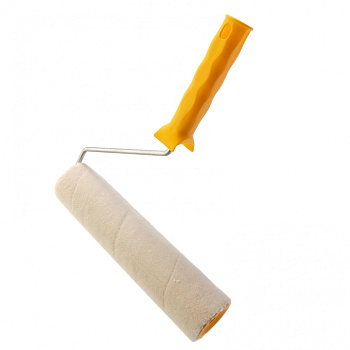 Валик "Лаки", 250 мм, ворс 5 мм, D - 48 мм, D ручки - 6 мм, велюр// Сибртех Валик "Лаки", 250 мм, ворс 5 мм, D - 48 мм, D ручки - 6 мм, велюр// Сибртех