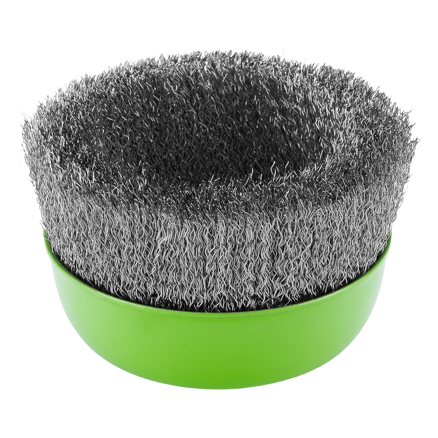 Щетка для УШМ, 125 мм, М14, "чашка", витая проволока Сибртех