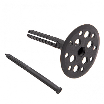 Дюбель, "Гриб" для крепления утеплителя, 80 мм, 500 шт/уп Сибртех