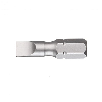 Бита WEKADOR шлиц 1,2х6.5 Torsion 25мм, (5ф), поштучно Бита WEKADOR шлиц 1,2х6.5 Torsion 25мм, (5ф), поштучно