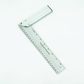 Угольник столярный Vorel алюминиевый 250мм