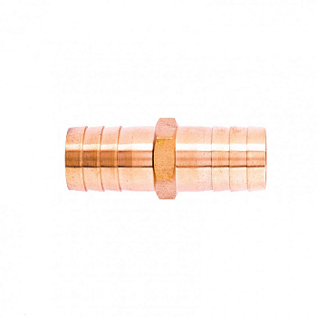 Соединитель для шланга 3/4", латунный Palisad