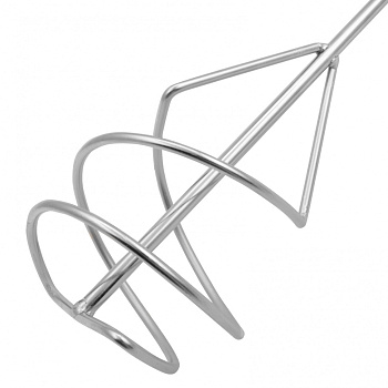 Миксер для песчано-гравийных смесей, 120 х 600 мм, оцинкованный, хвостовик SDS Plus// Denzel